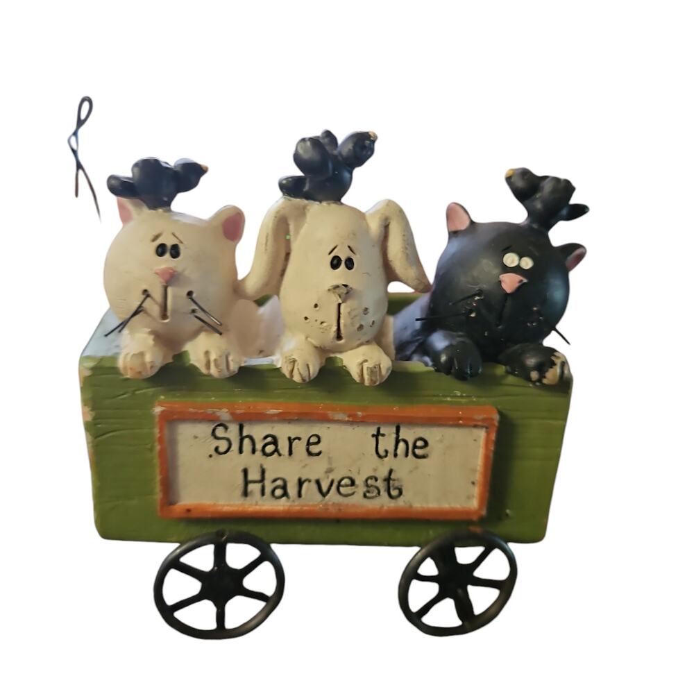 Share the Harvest Fall Halloween Decoration Small